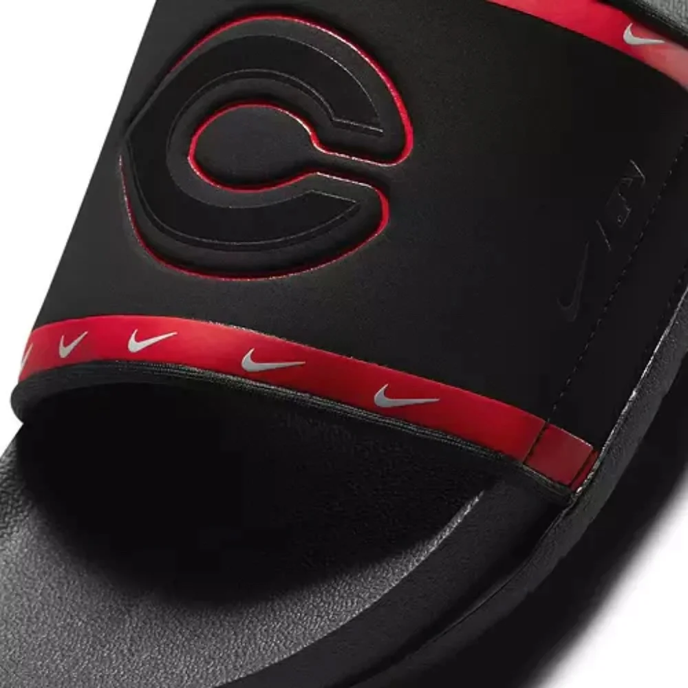 NEW MLB Cincinnati Reds Nike Team Off-Court Slide Sandals Womens 9 / Mens 8